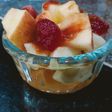 Apple juicy fruit Chaat
