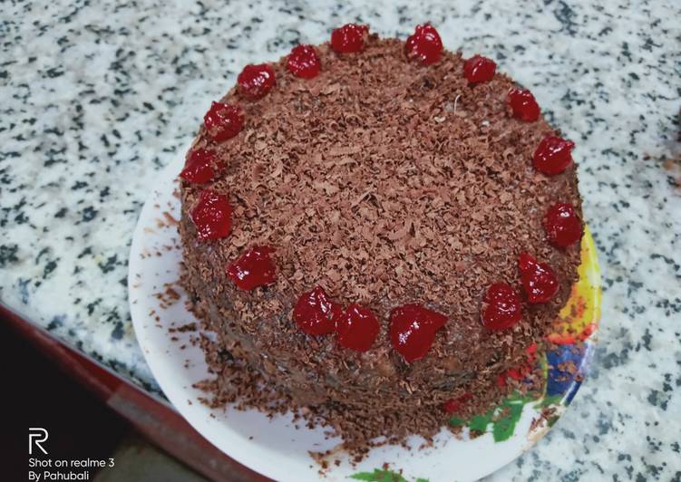 Steps to Prepare Speedy Chocolate cake