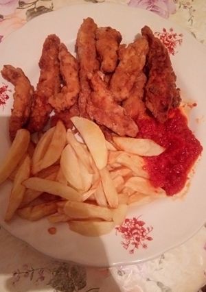 صورة لوصفة دجاج مقلي ومقرمش