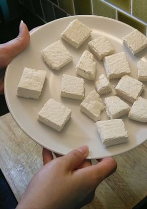 รูปของ Homemade Paneer Cheese ชีสอินเดีย🧀
