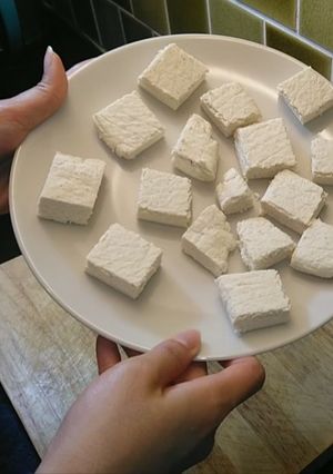 รูปของ Homemade Paneer Cheese ชีสอินเดีย🧀