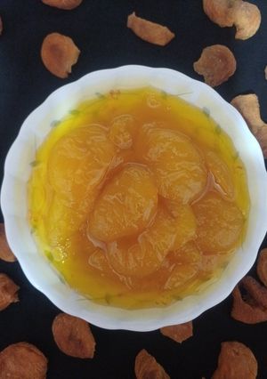 عکسی از دستور 🥭مربای زردآلو🥭
