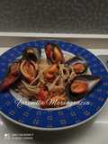 Spaghetti con cozze e pomodorini 👩‍🍳❤️