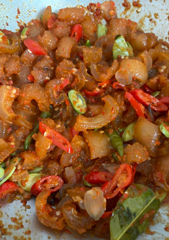 Foto resep Kikil Petai Balado