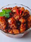 THỊT kho mắm ruốc