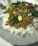 Cerdo con lima y jengibre + arroz 🍚