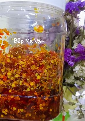 Hình của món Sa tế sả ớt.