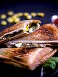 Paneer Corn Sandwich | Cottage Cheese Corn Sandwich