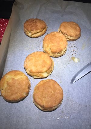 A picture of Popeye’s Biscuits.