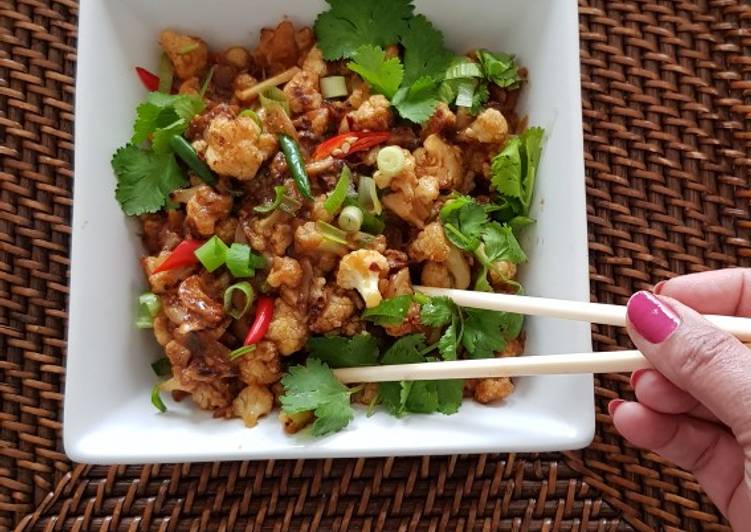 Easiest Way to Prepare Any-night-of-the-week Miso Sweet Chilli Cauliflower florets