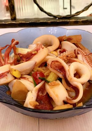 炒透抽 的食譜成品照片