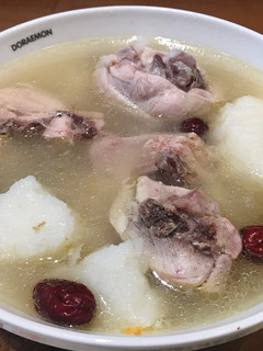 山藥雞湯(電子鍋) 的食譜成品照片