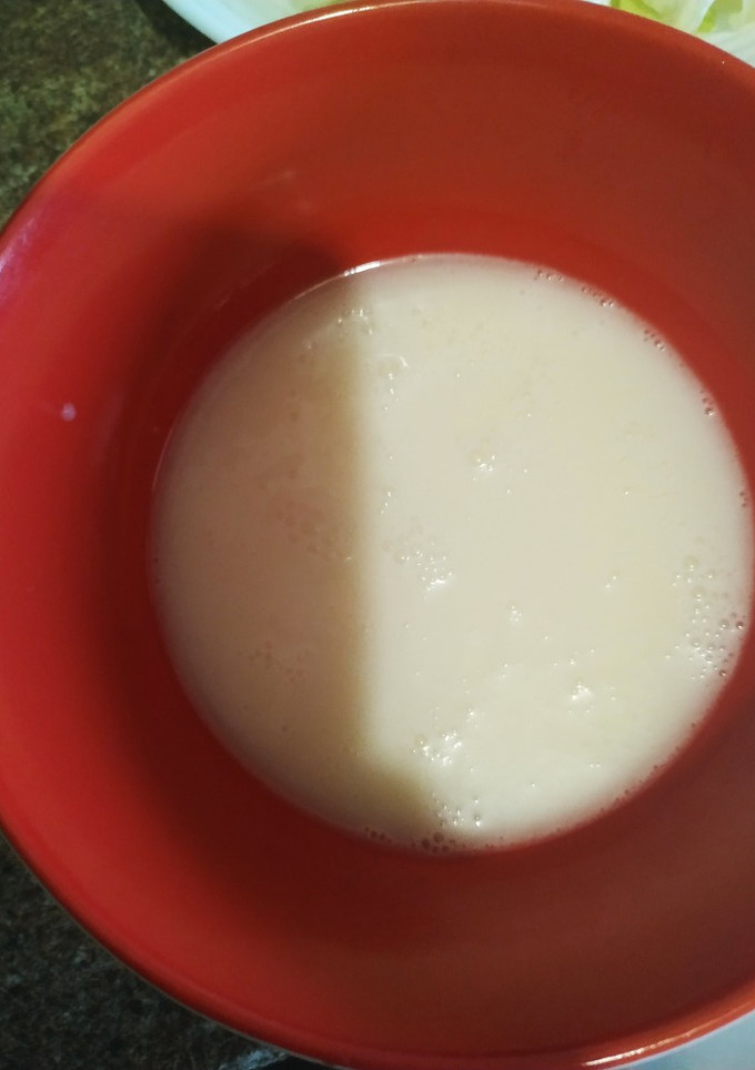 Una foto de Salsa blanca china para ensalada