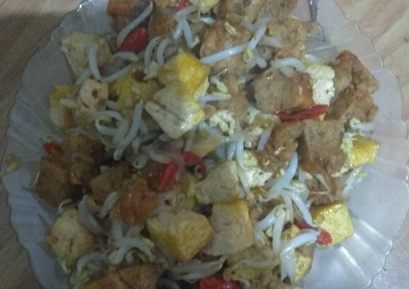 TaOGe : Tumis (Tahu Oncom tauGe)