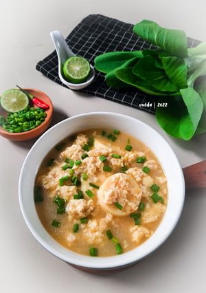 Foto resep Sup tofu telur