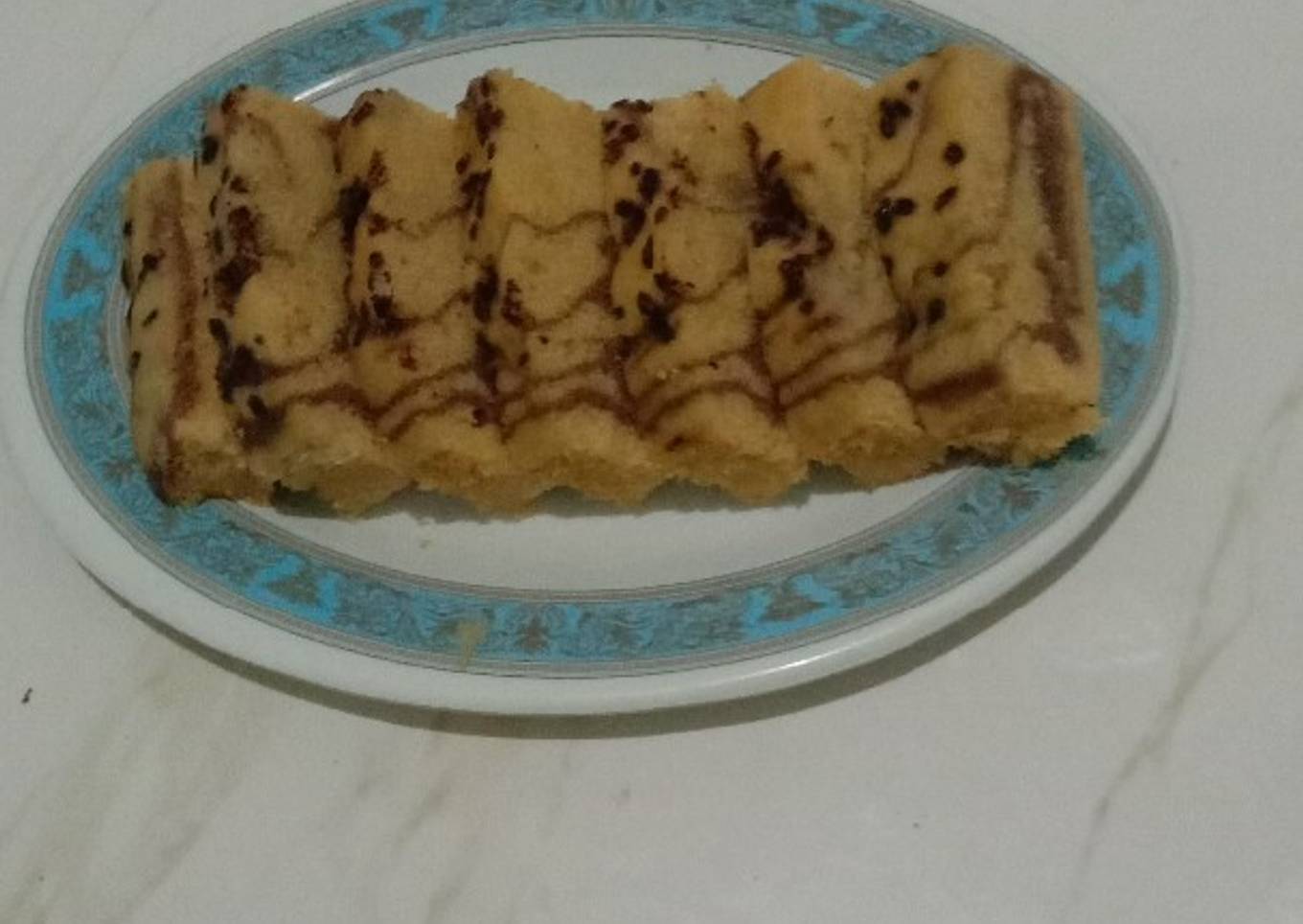 Kue zebra, bahan seadanya 🤭