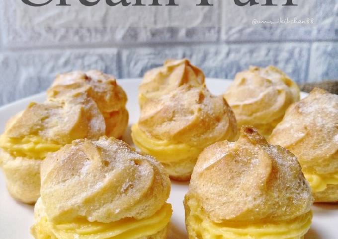 Resipi Cream Puff With Custard Filling Oleh Umikitchen88 Cookpad