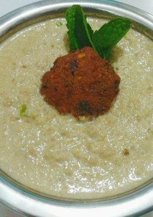 A picture of Poppy seeds sabji.