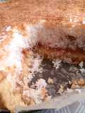 Tarta de coco y dulce de leche