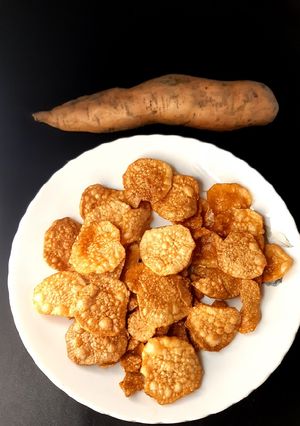 মিষ্টি আলুর পাপড় রেসিপির প্রধান ছবি