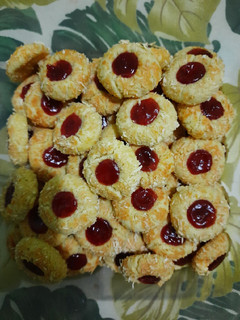Foto resep Strawberry thumbprint cookies