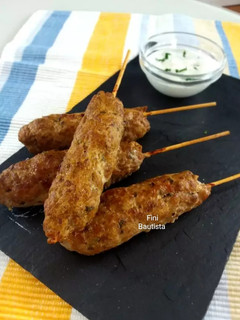 Una foto de Pinchos de carne de cerdo