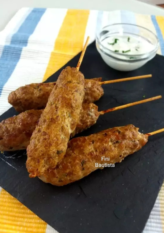 Una foto de Pinchos de carne de cerdo