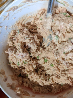A picture of Quick, Easy & Simple Tuna salad 🐟.