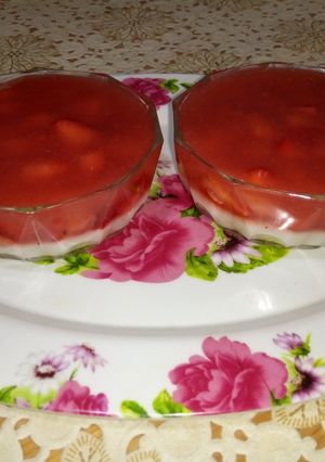 صورة لوصفة تحلية الفراولة