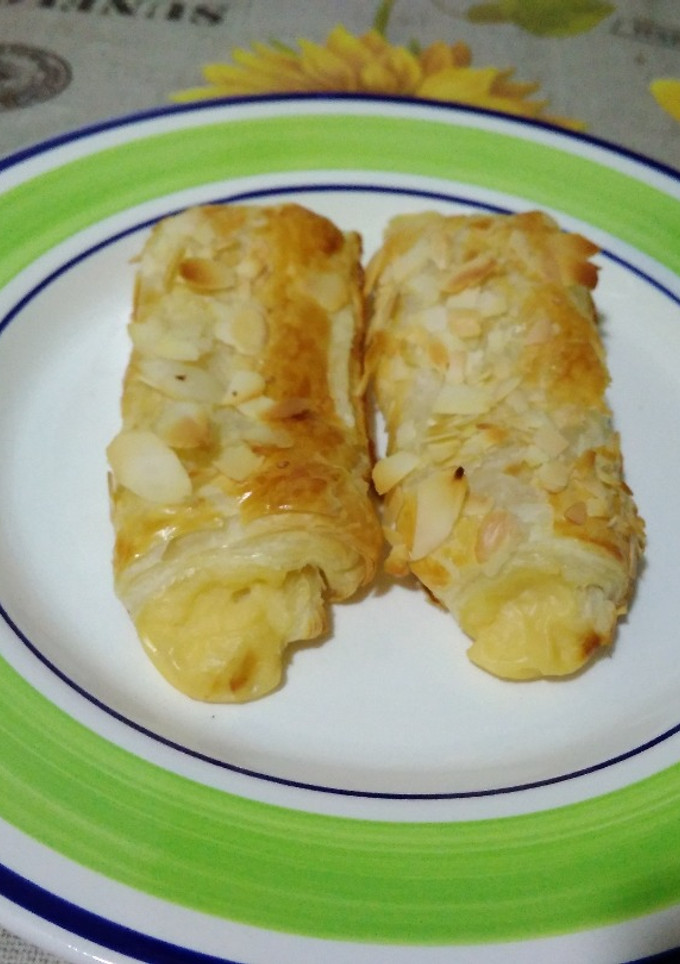 Una foto de Napolitanas de crema con thermomix