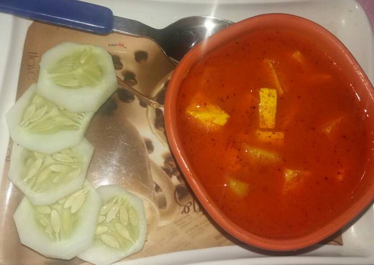 Aloo paneer ki sabzi