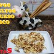 Huevos revueltos con queso fresco