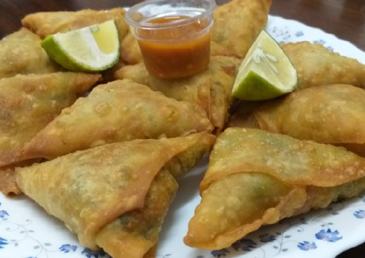 Simple Way to Prepare Perfect Vegetable Samosas# authors marathon