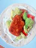 🥑🌮Mon Wrap maison Dinde pané & Avocat