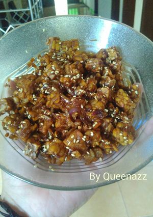 Foto resep Tempe ebi kecap