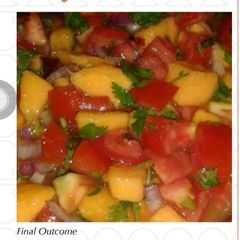 A picture of Mango Salsa # Salad contest.