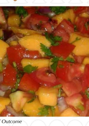 A picture of Mango Salsa # Salad contest.