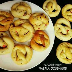 A picture of Masala dounghnuts.