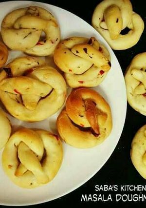 A picture of Masala dounghnuts.
