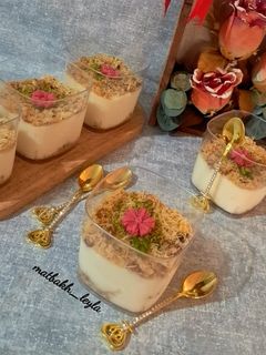 عکسی از دستور دسر کادایف (محلبی ترکیه)
