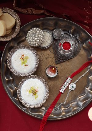 A picture of Almond Caramel Kheer.