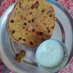 Leftover Pulse Parantha A picture of Leftover Pulse Parantha.