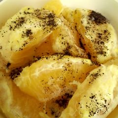 A picture of Orange Black Pepper Fruit Salad.
