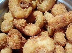 Una foto de Langostinos rebozados