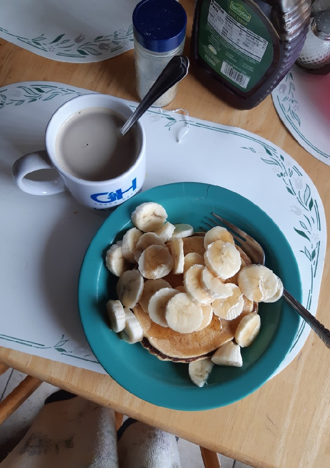 Una foto de Hot cakes de harina de avena Quaker