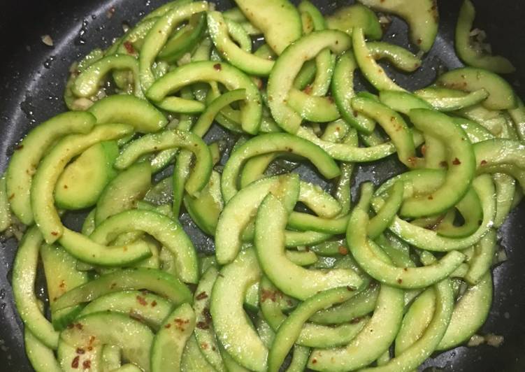 Bumbu meracik Tumis Green Pumpkin, Enak