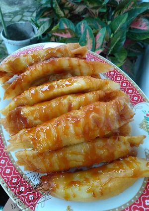 Foto resep Pisang Gulung Siram Karamel