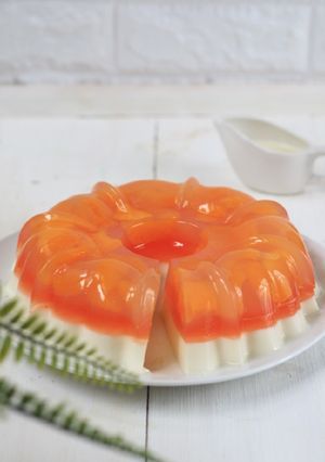 Foto resep Puding Mangga Jeruk