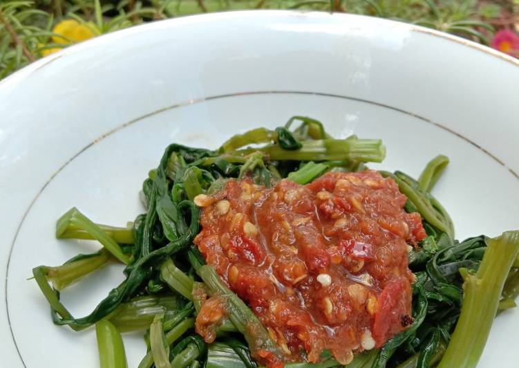 Plecing kangkung simple