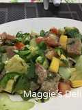 Ceviche atún fresco con mango